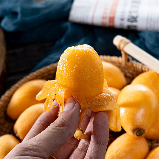 【四川大五星枇杷 】口感清甜爽口，个大饱满，果皮薄易剥 商品图4