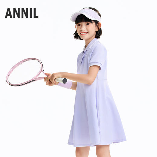 女童短袖连衣裙夏季新款安奈儿童装EG623557 商品图2