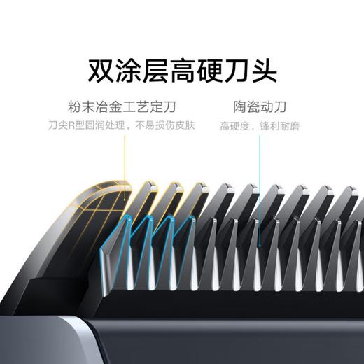 6941812739082 小米MI 理发器2 家用成人儿童理发剃头电推子防夹 电量数显 升级刀头 商品图3