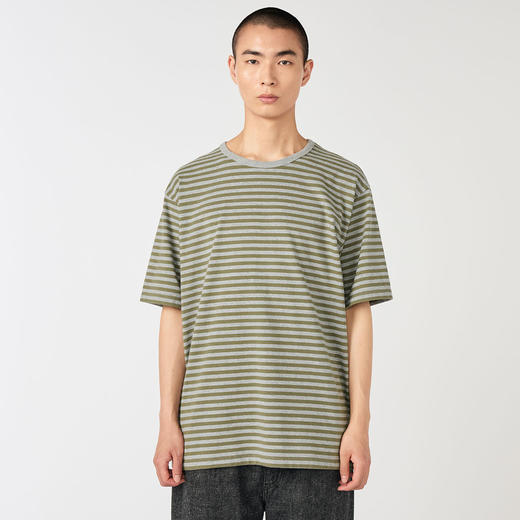 nanamica Stripe Jersey 男女中性款Coolmax透气干爽条纹短袖T恤 商品图2