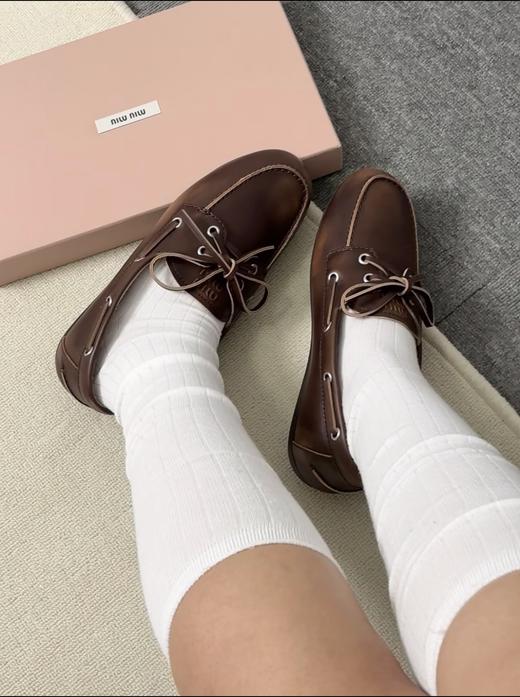 缪缪 擦色乐福鞋 商品图6