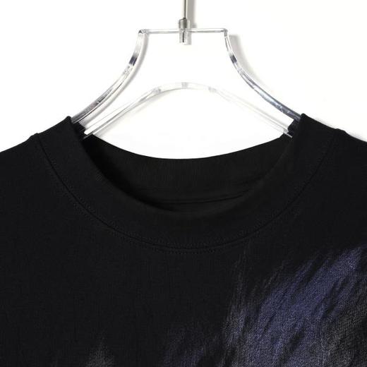 SDSA男装2026新款高贵轻奢美式高街扎染印花宽松短袖T恤百搭时尚 商品图2