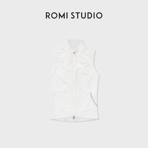 ROMI STUDIO“专业运动”弹力凉感修身双拉链调节外套RWDSW91926 商品图2
