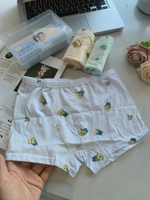 扒货工厂出！10A级抑菌儿童内裤一盒3条  26Y04007- 商品图4