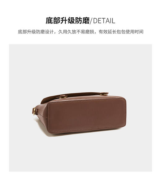 FCPH1583DBJCX4 15MINS 百丽国际旗下轻奢剑桥包包2025新款单肩包斜挎女包手提小方包【21cm*8cm*15cm】 商品图1