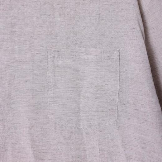 SDSA男装2026新款高贵轻奢简约休闲口袋拼接V领长袖T恤百搭上衣 商品图2