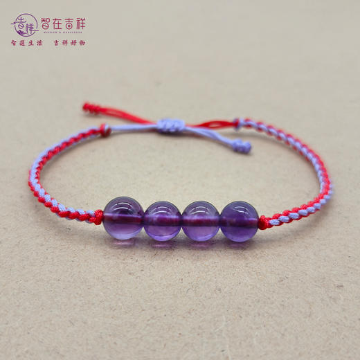 【智在吉祥】人时通关编织手链（4颗珠子、5颗珠子木能量通关） 商品图5