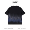 SDSA男装2026新款高贵轻奢国潮复古撞色印花圆领短袖T恤百搭时尚 商品缩略图1