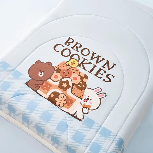 【设计师联名款！黑科技凉感夏凉被】丝享冰冰凉双面凉感夏凉被-嚒嚒叽叽系列凉爽透气舒适亲肤透气凉爽 商品图8