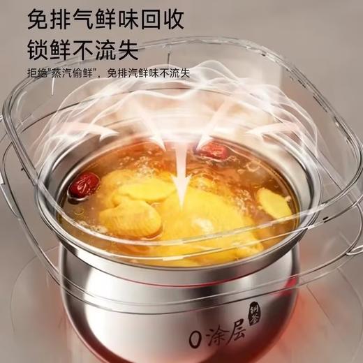 九阳免排气电压力煲0涂层316L不锈钢双球胆112kPa猛火IH电压力锅 商品图7