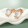 【宏艺珠宝】迷你·桃心蜜语·银s925耳饰 商品缩略图5