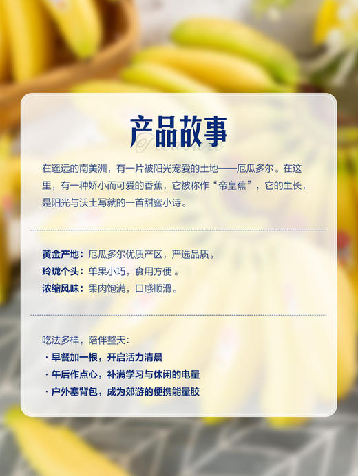 MM 山姆 进口皇帝蕉 600g 商品图3