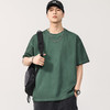 【DYG】大依优型大码男装夏季纯色圆领短袖美式复古休闲棉质短袖T恤上衣 商品缩略图2