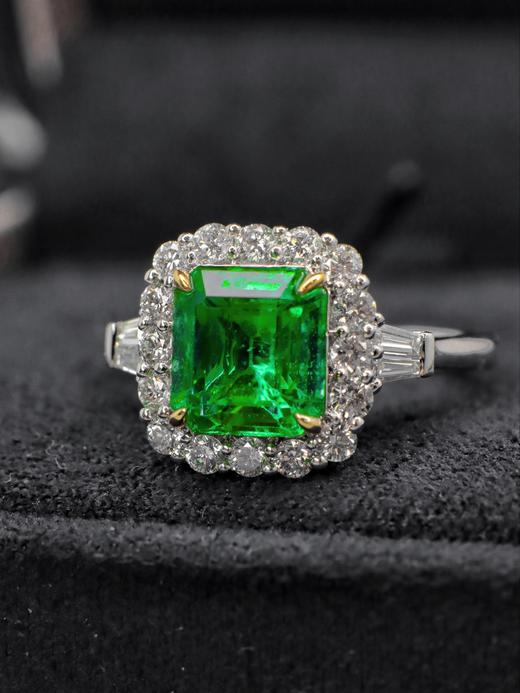 2.17ct祖母绿戒指 商品图3