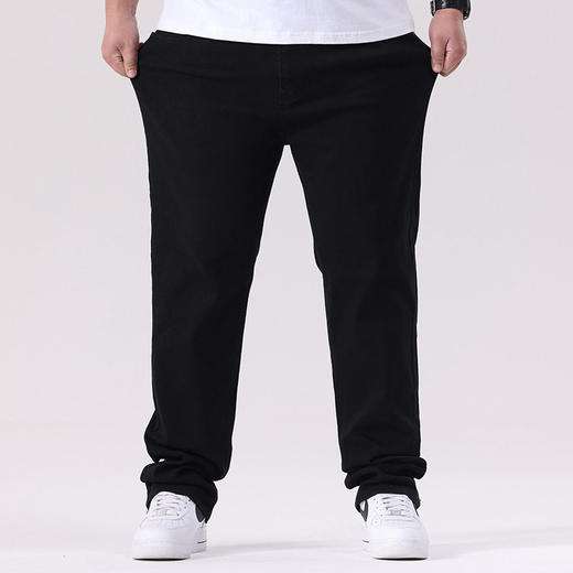 【DYG】大依优型大码男装棉质牛仔裤长裤宽松休闲直筒牛仔裤加肥加大码 商品图1