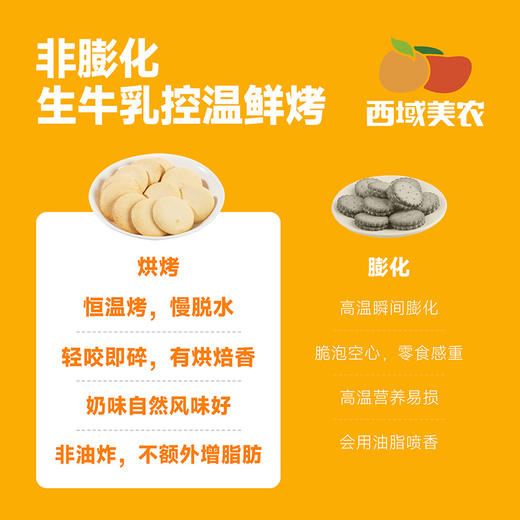 西域美农烤奶皮酥128g 高钙高蛋白 牛奶烤着吃 商品图6