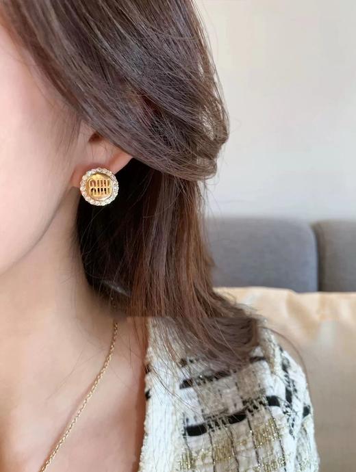 缪缪  双面两戴圆耳钉（XTY） 商品图0