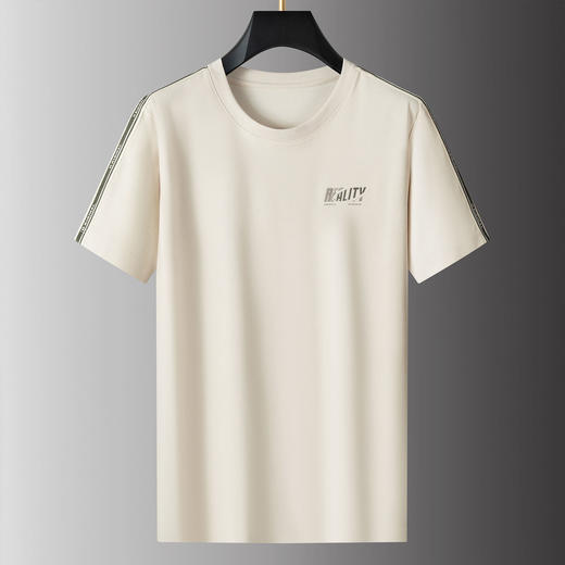 【DPS】大依优型大码男装夏季圆领短袖t恤棉质简洁休闲百搭短袖上衣 商品图1