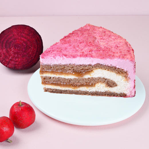 【95折+赠品】纯素生日蛋糕 | 草莓黑森林 芒果沙棘 山楂 手工新鲜现做 不含蛋奶 附蜡烛刀叉小盘 耘珂「生日前3天预订，下单请备注生日日期，暂不支持定制写字」 商品图6