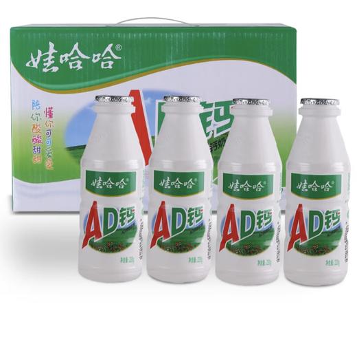 娃哈哈AD钙奶220*4瓶一排 商品图1