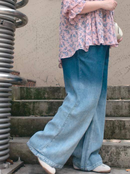 【群内福利】【莱赛尔牛仔裤】面料控的推荐入手这条神裤 透气丝滑，穿在身上不吸腿不粘腻 商品图5