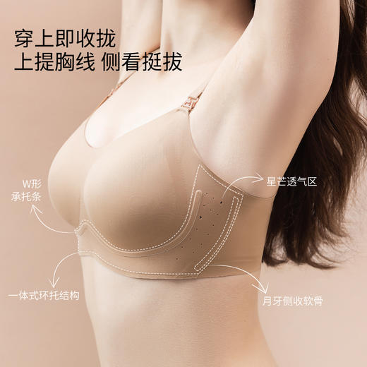 【内衣内裤专场】嫚熙云朵小奶皮孕妇哺乳内衣聚拢防下垂文胸孕期专用产后喂奶舒适 商品图2