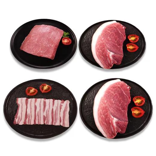 【 畅享组合装】顺丰冷链可清水涮的吉林黑猪肉（去皮五花+腿肉+里脊）JL 商品图0