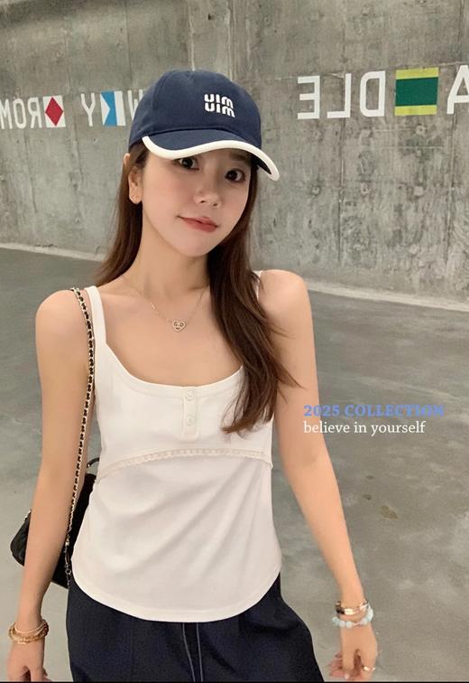 miumiu 新款棒球帽 白色帽檐包边 5色（CO） 商品图9