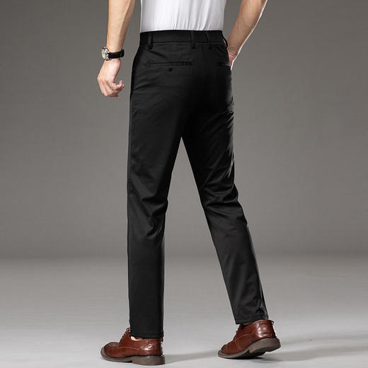 【DYG】大依优型大码男装春夏四面弹商务休闲西裤轻奢西装休闲长裤 商品图1