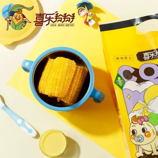 长白山下黑土种植喜乐掰掰鲜食玉米花糯（baby款）JL 商品图2