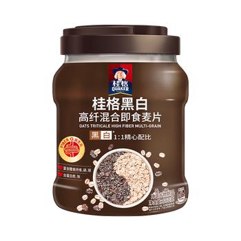 桂格（QUAKER）即食燕麦片1888克 高膳食纤维 FiberQ益生元 早餐搭配 商品图2