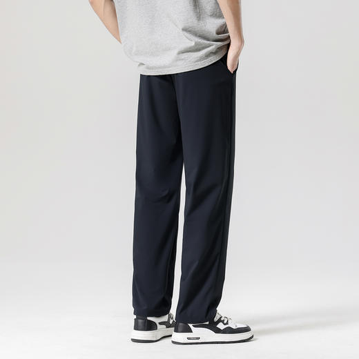 gxgjeans男装【含桑蚕丝】男士休闲裤26夏季款四面弹力运动跑步长裤子直筒裤K&C 商品图4