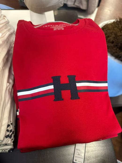 599元/2件 Tommy 新款 男士圆领短袖T恤衫，新版亲肤材质超级舒服 美国代购，无中文标签，介意慎拍 商品图4