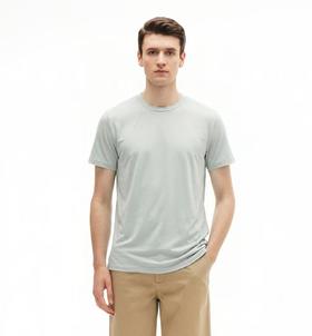 【直发】LONDONFOG 男士圆领净色平纹短袖T恤﹣DLSKTM26A751