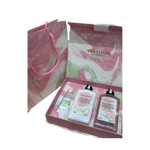 【限时特惠 赠礼盒礼袋】欧舒丹白茶樱花三件套新版（沐浴露250ml+身体乳250ml+护手霜30g）有效期至2028年12月 商品图7