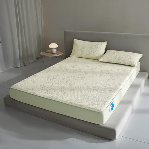 【新升级PE小冰块凉席 】全新黑科技凉感技术 清凉一夏 凉而不冰  带来不一样的睡眠新体验 枕套需要单独拍 商品图8