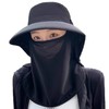 户外太阳帽全方位一体防晒帽女护颈一体透气遮脸遮阳面罩防紫外线 商品缩略图4