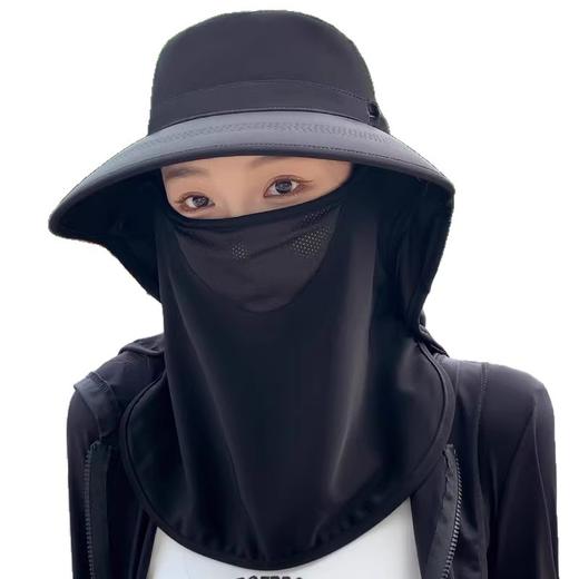 户外太阳帽全方位一体防晒帽女护颈一体透气遮脸遮阳面罩防紫外线 商品图4