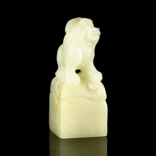 孤品18037寿山石芙蓉石古兽方章姓名章藏书章2.0*2.0*5.0cm 商品图3