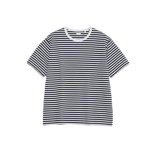 nanamica Stripe Jersey 男女中性款Coolmax透气干爽条纹短袖T恤 商品图1