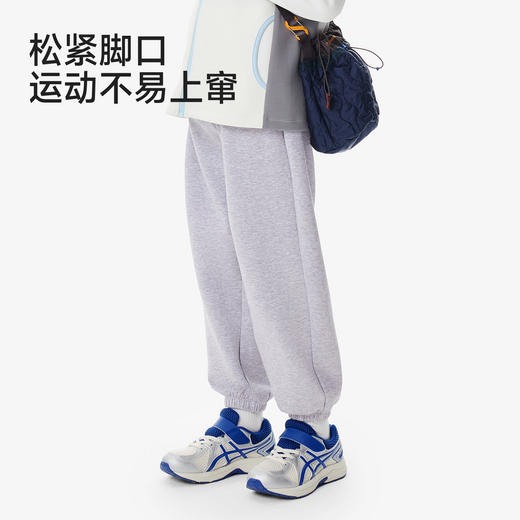 英氏儿童长裤男童女童春夏款裤子中大童休闲裤户外百搭简约长裤 商品图3