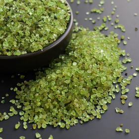 迷罗元和堂｜橄榄石碎石100克【器悟雅玩】