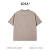 SDSA男装2026新款高贵轻奢美式复古铆钉圆领短袖T恤百搭高街上衣 商品缩略图1