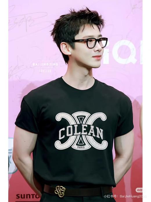 凯旋门 复古印花圆领短袖T恤 特惠 Z-15912 商品图3