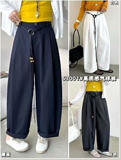 603001春夏款时尚款可卷边气球裤 商品图0