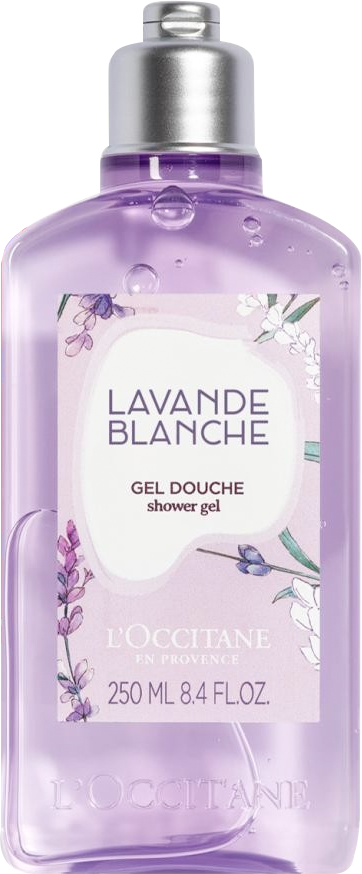 3253581770078 欧舒丹L'OCCITANE 白色薰衣草沐浴啫喱清洁保湿留香沐浴露250ML