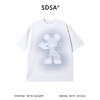 SDSA男装2026新款高贵轻奢简约卡通印花圆领短袖T恤百搭宽松上衣 商品缩略图0
