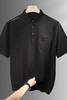 【DPF】【亚麻棉】大依优型大码男装夏季透气短袖POLO衫商务休闲上衣T恤 商品缩略图5