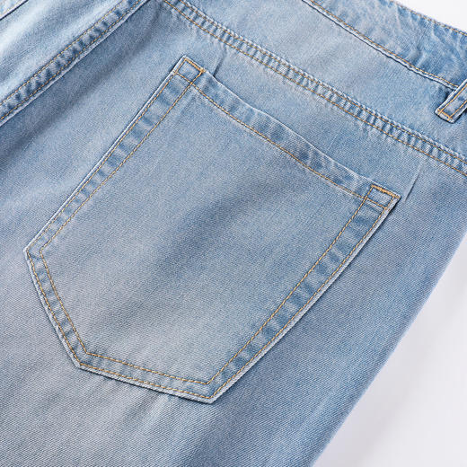 gxgjeans男装【水洗牛仔】26春款潮流休闲锥形裤舒适百搭通勤裤男士牛仔裤K&C 商品图6