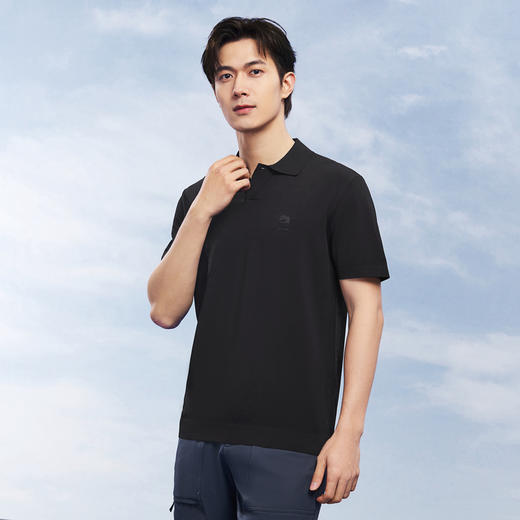 【伊力特/马球衫领】柒牌男装2026夏季新款凉感舒适短袖POLO衫 130T71230 商品图1